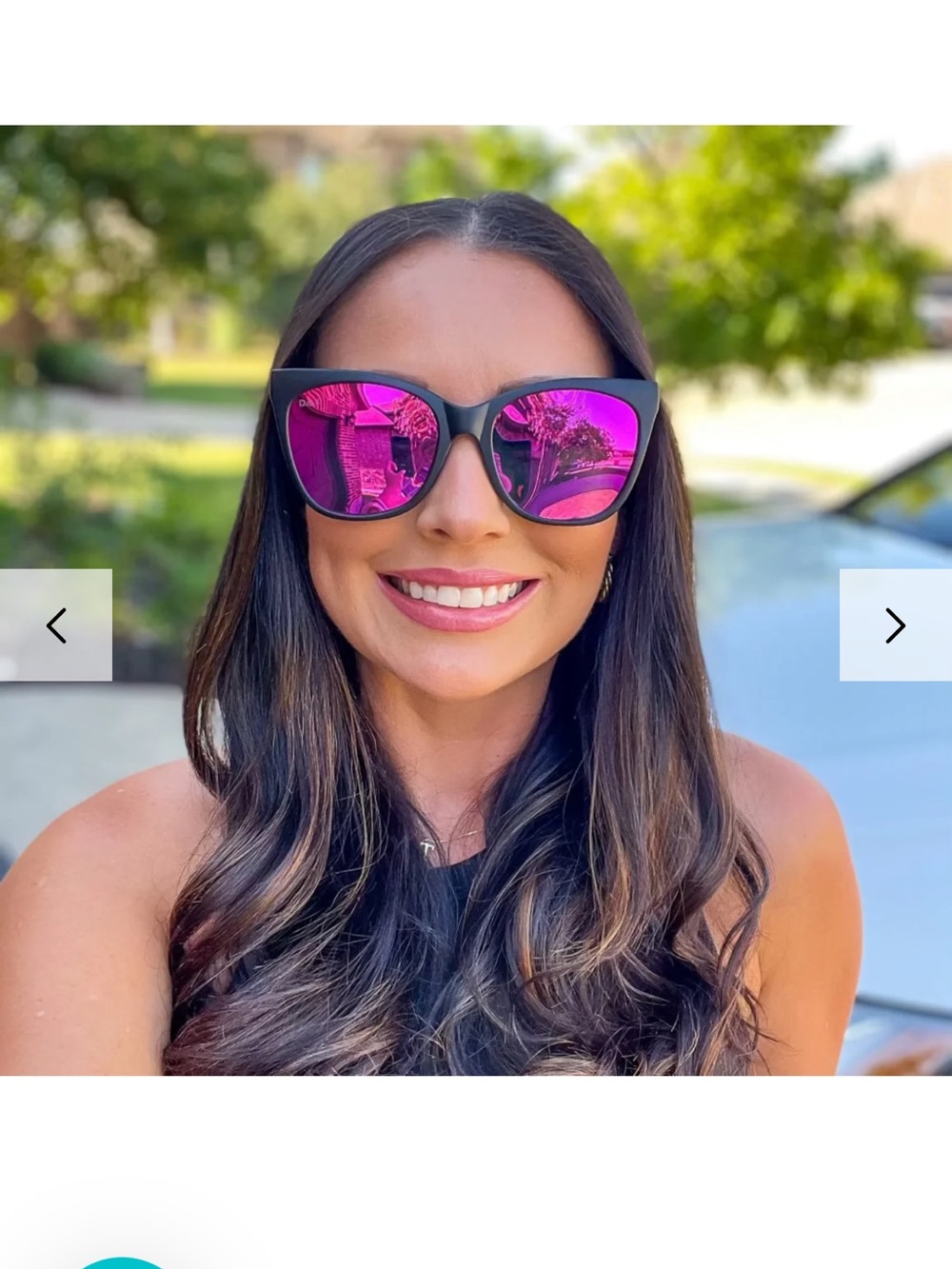 Nib Dax Emily sunglasses pink